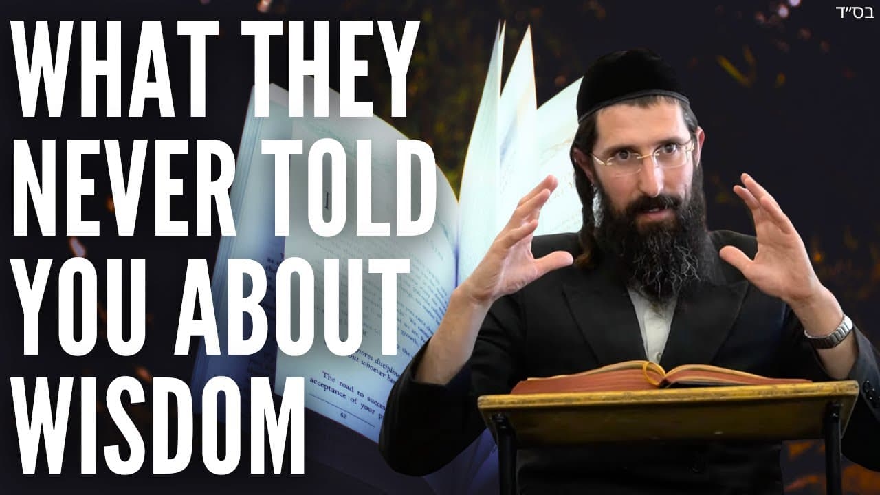 What They Never Told You About Wisdom