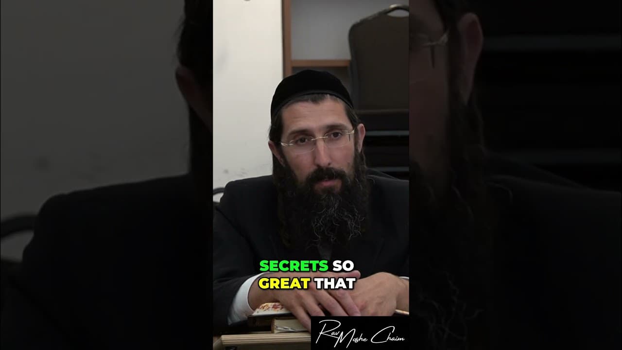 Rebbe Shimon Bar Yochai: Secrets of the Zohar Revealed #shorts