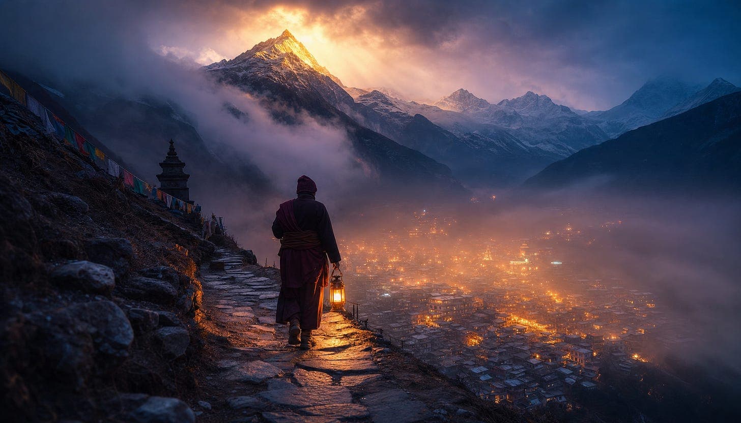 Chevra Newsletter #27 — The Monk on the Mountain Missed the Point